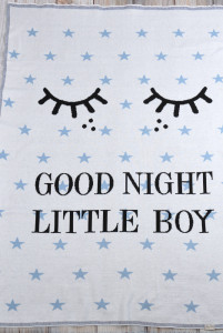 Плед MagBaby Good night, вязаный